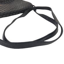 画像をギャラリービューアに読み込む, BALLY バリー 編み込み ショルダーバッグ レザー ブラック レディース 【中古】