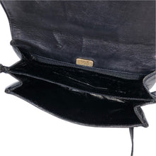 画像をギャラリービューアに読み込む, BALLY バリー 編み込み ショルダーバッグ レザー ブラック レディース 【中古】