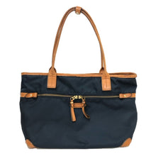 이미지를 갤러리 뷰어에 로드 , MASTERPIECE マスターピース トートバッグ NUMBER TWENTY ONE コラボ ユニセックス 男女兼用 ナイロン ネイビー 【中古】