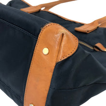 이미지를 갤러리 뷰어에 로드 , MASTERPIECE マスターピース トートバッグ NUMBER TWENTY ONE コラボ ユニセックス 男女兼用 ナイロン ネイビー 【中古】