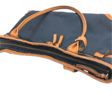 이미지를 갤러리 뷰어에 로드 , MASTERPIECE マスターピース トートバッグ NUMBER TWENTY ONE コラボ ユニセックス 男女兼用 ナイロン ネイビー 【中古】