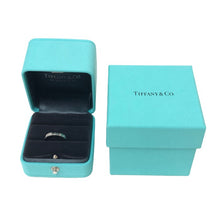 画像をギャラリービューアに読み込む, TIFFANY&Co. ティファニー フラットリング ダイヤ1P 指輪 プラチナ 磨き済み ユニセックス 男女兼用 ジュエリー アクセサリー【中古】