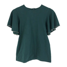 画像をギャラリービューアに読み込む, LE CIEL LEU ルシェルブルー セットアップ グリーン レディース 【中古】