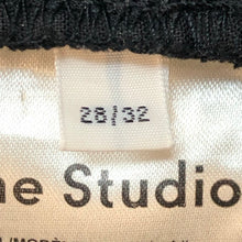 画像をギャラリービューアに読み込む, ACNE STUDIOS アクネストゥディオズ 30Y144 116 スキニーパンツ コットン ブラック メンズ 【中古】