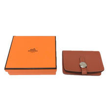 Load image into Gallery viewer, HERMES エルメス ドゴン カードケース レザー ブラッシュ Z刻印【中古】 ユニセックス