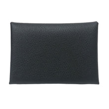 画像をギャラリービューアに読み込む, HERMES エルメス カルヴィデュオ コインケース レザー ブラック U刻印【中古】 ユニセックス