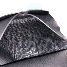 画像をギャラリービューアに読み込む, HERMES エルメス カルヴィデュオ コインケース レザー ブラック U刻印【中古】 ユニセックス