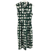 画像をギャラリービューアに読み込む, S Max Mara エス マックスマーラ ノースリーブ ワンピース コットン グリーン レディース 【中古】