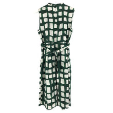画像をギャラリービューアに読み込む, S Max Mara エス マックスマーラ ノースリーブ ワンピース コットン グリーン レディース 【中古】