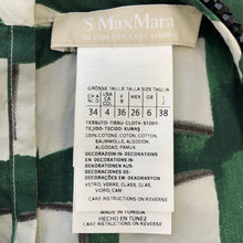 画像をギャラリービューアに読み込む, S Max Mara エス マックスマーラ ノースリーブ ワンピース コットン グリーン レディース 【中古】