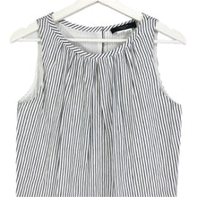 이미지를 갤러리 뷰어에 로드 , Weekend Max Mara ウィークエンド マックスマーラ ノースリーブ ワンピース ホワイト ブルー【中古】 レディース