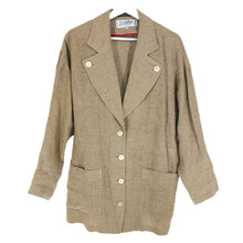 画像をギャラリービューアに読み込む, JC de CASTELBAJAC カステルバジャック ジャケット 麻・リネン サイズ42 L相当 ベージュ レディース 【中古】