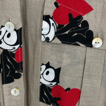 画像をギャラリービューアに読み込む, JC de CASTELBAJAC カステルバジャック 7分袖 シャツワンピース フィリックス FELIX サイズ42 L相当 麻・リネン ベージュ レディース 【中古】