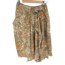 이미지를 갤러리 뷰어에 로드 , MAURIZIO PECORARO マウリツィオペコラーロ ラップ風 ひざ丈 スカート シルク ベージュ レディース 【中古】