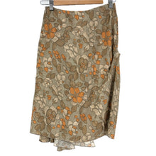 이미지를 갤러리 뷰어에 로드 , MAURIZIO PECORARO マウリツィオペコラーロ ラップ風 ひざ丈 スカート シルク ベージュ レディース 【中古】