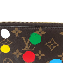 画像をギャラリービューアに読み込む, LOUIS VUITTON ルイ・ヴィトン 草間彌生 ジッピーウォレット ラウンドファスナーM81864 長財布 モノグラムキャンバス レディース 【中古】