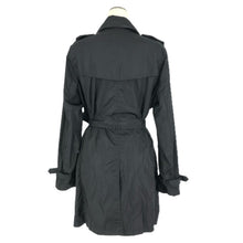 画像をギャラリービューアに読み込む, Burberry London バーバリーロンドン FR723 700 トレンチコート ナイロン ブラック レディース 【中古】