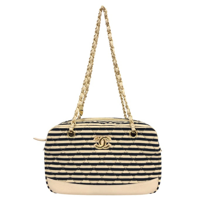 CHANEL シャネル マトラッセ マリン チェーン ショルダーバッグ