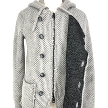 画像をギャラリービューアに読み込む, Daniele Alessandrini ダニエレ アレッサンドリー二 ニットコート ウール グレー メンズ 【中古】