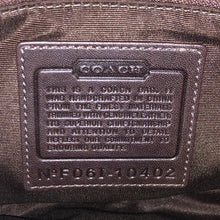 画像をギャラリービューアに読み込む, COACH コーチ シグネチャー 10402 ショルダーバッグ キャンバス/レザー ブラウン【中古】 レディース