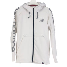 將圖片載入圖庫檢視器 New Balance Golf ニューバランス ゴルフ フルジップ ストレッチ パーカー ホワイト メンズ 【中古】