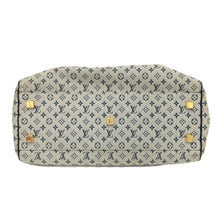 画像をギャラリービューアに読み込む, LOUIS VUITTON ルイ・ヴィトン ジョゼフィーヌGM M92310 ハンドバッグ モノグラムミニキャンバス ブルー【中古】 レディース