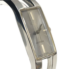 画像をギャラリービューアに読み込む, CITIZEN シチズン クオーツ XC クロスシー スクエア 5431-H22684 腕時計 ステンレススチール ブルーグレー レディース 【中古】
