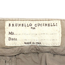 画像をギャラリービューアに読み込む, Brunello Cucinelli ブルネロクチネリ パンツ コットン グレージュ系【中古】 レディース
