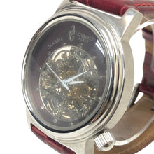 画像をギャラリービューアに読み込む, COGU コグ 自動巻き 腕時計 ステンレススチール レッド ユニセックス 【中古】