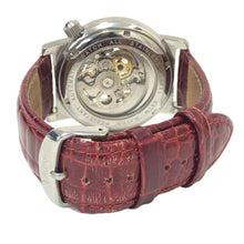 画像をギャラリービューアに読み込む, COGU コグ 自動巻き 腕時計 ステンレススチール レッド ユニセックス 【中古】