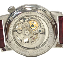 画像をギャラリービューアに読み込む, COGU コグ 自動巻き 腕時計 ステンレススチール レッド ユニセックス 【中古】