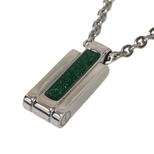 画像をギャラリービューアに読み込む, Colantotte コラントッテ CARBOLAY カーボレイ AG-1 青学グリーン 磁気ネックレス 肩こり解消 磁気治療器 シルバー ユニセックス 【中古】