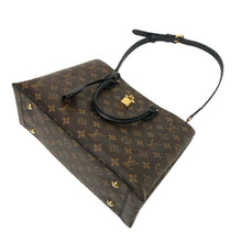 画像をギャラリービューアに読み込む, LOUIS VUITTON ルイ・ヴィトン フラワートート M43550 トートバッグ モノグラムキャンバス ブラック【中古】 レディース