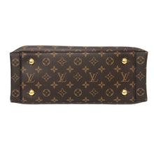 画像をギャラリービューアに読み込む, LOUIS VUITTON ルイ・ヴィトン フラワートート M43550 トートバッグ モノグラムキャンバス ブラック【中古】 レディース