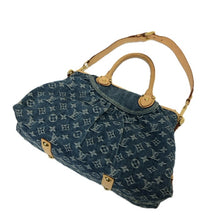画像をギャラリービューアに読み込む, LOUIS VUITTON ルイ・ヴィトン ネオカヴィMM M95349 ハンドバッグ モノグラムデニム【中古】 レディース