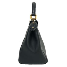画像をギャラリービューアに読み込む, FENDI フェンディ ピーカブー ミニ 8BN244 K4P ハンドバッグ/ナッパレザー ブラック【中古】 レディース