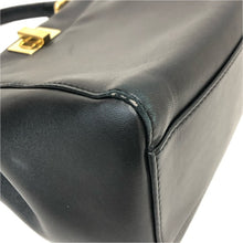 画像をギャラリービューアに読み込む, FENDI フェンディ ピーカブー ミニ 8BN244 K4P ハンドバッグ/ナッパレザー ブラック【中古】 レディース