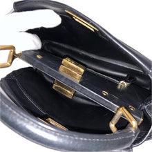 画像をギャラリービューアに読み込む, FENDI フェンディ ピーカブー ミニ 8BN244 K4P ハンドバッグ/ナッパレザー ブラック【中古】 レディース