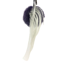 画像をギャラリービューアに読み込む, FENDI フェンディ バッグバグズ モンスター バッグチャーム キーホルダー 小物 ファー FLOWERY チャーム ファー マルチカラー レディース 【中古】