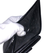 画像をギャラリービューアに読み込む, CHANEL シャネル ココボタン Wホック 三つ折り財布 レザー ブラック レディース 【中古】