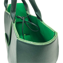 画像をギャラリービューアに読み込む, BOTTEGAVENETA ボッテガヴェネタ スモール アルコ マキシイントレチャート トートバッグ ラムスキン レインツリー【中古】 レディース