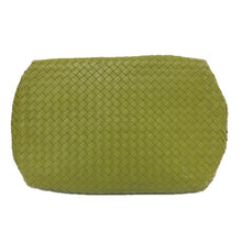 画像をギャラリービューアに読み込む, BOTTEGAVENETA ボッテガヴェネタ イントレチャート 222322 トートバッグ レザー グリーン【中古】 レディース