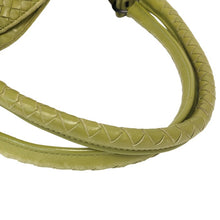 画像をギャラリービューアに読み込む, BOTTEGAVENETA ボッテガヴェネタ イントレチャート 222322 トートバッグ レザー グリーン【中古】 レディース