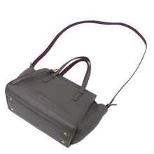 将图片加载到图库查看器,Salvatore Ferragamo サルヴァトーレフェラガモ エイミー スモール ガンチーニ AV21 F478 ハンドバッグ レザー グレー【中古】 レディース