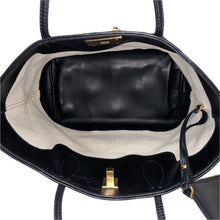 將圖片載入圖庫檢視器 Salvatore Ferragamo サルヴァトーレフェラガモ ガンチーニ AU21 H663 トートバッグ キャンバス/レザー モノトーン【中古】 レディース