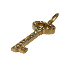 將圖片載入圖庫檢視器 TIFFANY&Co. ティファニー ミニ ヴィンテージ オーバルキー ネックレス K18ゴールド ゴールド系 レディース 【中古】