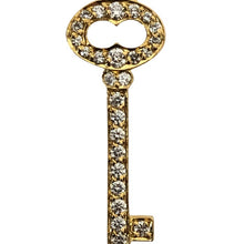 將圖片載入圖庫檢視器 TIFFANY&Co. ティファニー ミニ ヴィンテージ オーバルキー ネックレス K18ゴールド ゴールド系 レディース 【中古】