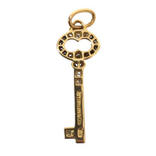 將圖片載入圖庫檢視器 TIFFANY&Co. ティファニー ミニ ヴィンテージ オーバルキー ネックレス K18ゴールド ゴールド系 レディース 【中古】