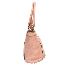 画像をギャラリービューアに読み込む, GUCCI グッチ 211983 トートバッグ GGシマレザー ピンク レディース 【中古】