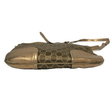 將圖片載入圖庫檢視器 GUCCI グッチ シェリーライン プリンシー 204939 ショルダーバッグ GGキャンバス/レザー ブロンズ ゴールド レディース 【中古】